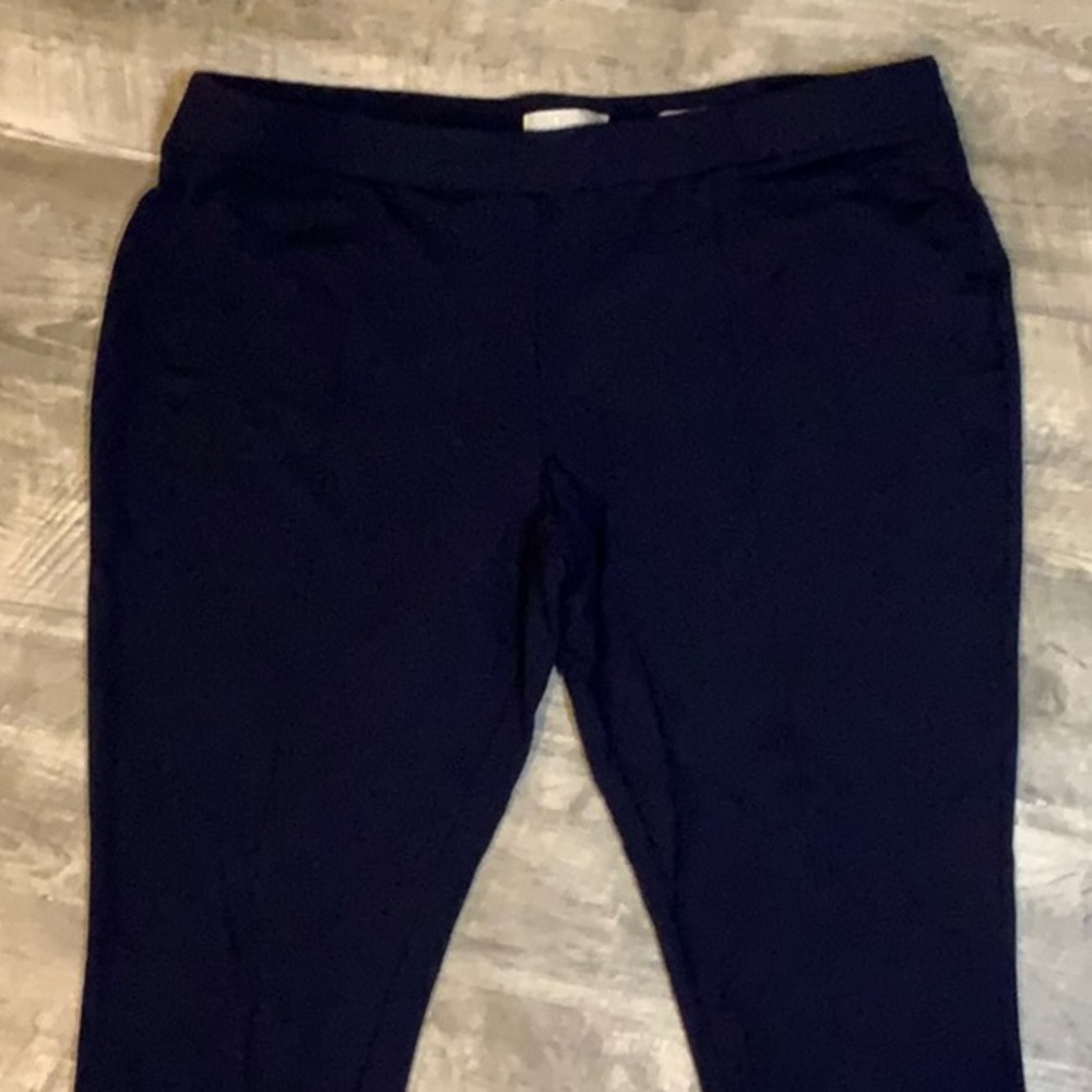 Blue trousers
